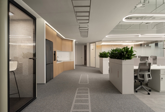 格子间办公室装修如何解决烦闷问题