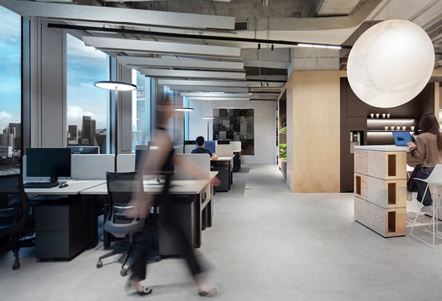 上海电商小面积办公室如何装修得显大？