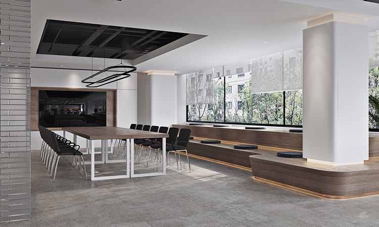 如何利用木饰面打造上海办公室装修高级感？这四种设计方案赶紧学
