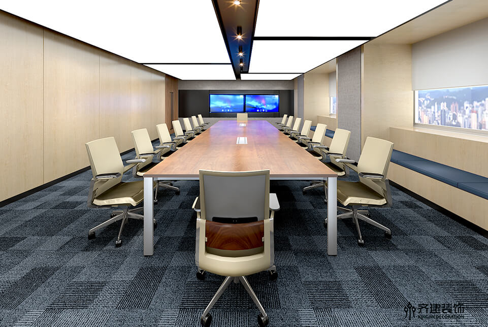 上海海螺服饰办公会议室装修设计效果图