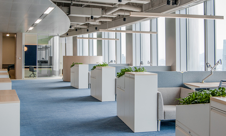 兼具美学与功能的上海小型办公室装修设计理念