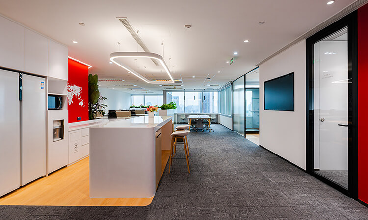 小型办公室装修设计竣工照 小型办公室装修设计竣工照