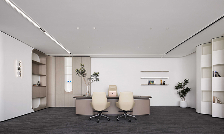 小型轻奢现代风办公室