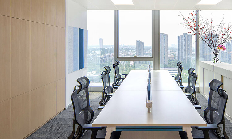 上海高曾写字楼办公室装修竣工现场