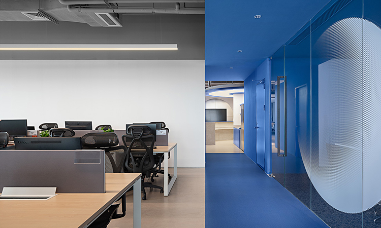 上海150平现代风办公室 上海150平现代风办公室