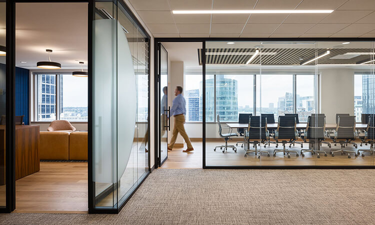 高档品牌办公室竣工