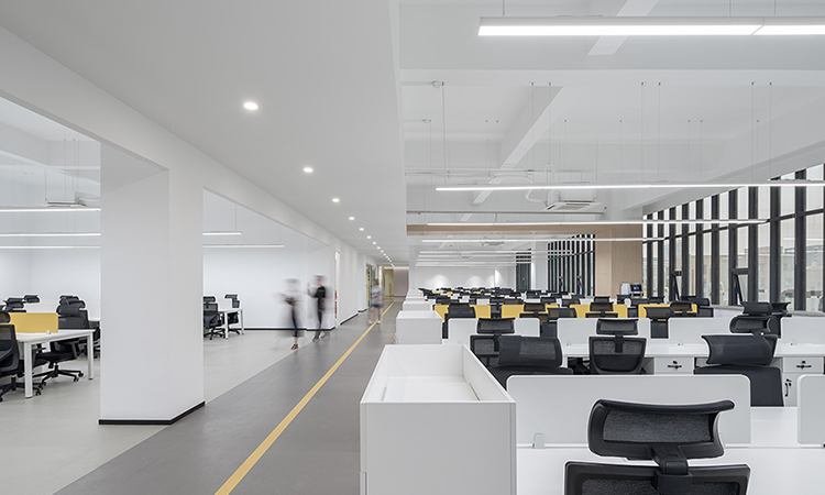 旧写字楼办公室采光翻新改造