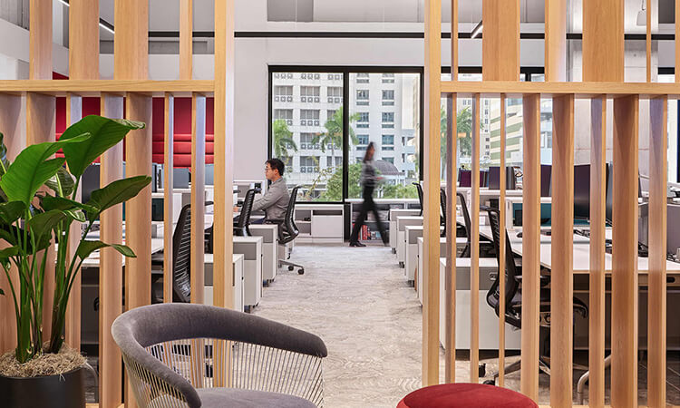 上海某外企办公室