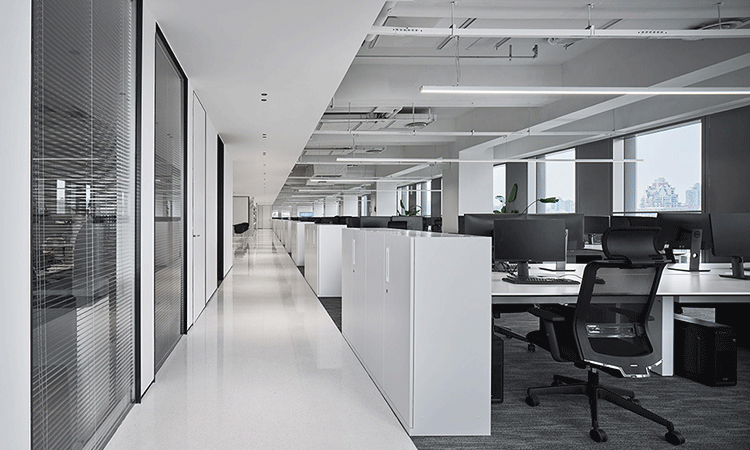 开放办公区与独间办公室