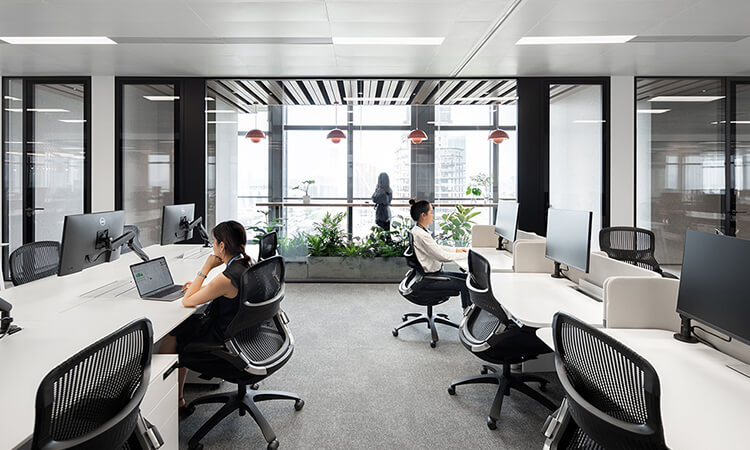 上海专业办公室装修公司案例