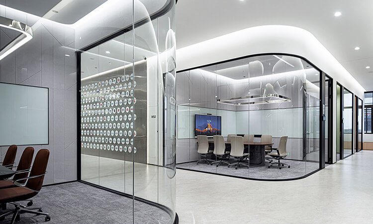 玻璃封顶隔断办公室 玻璃封顶隔断办公室